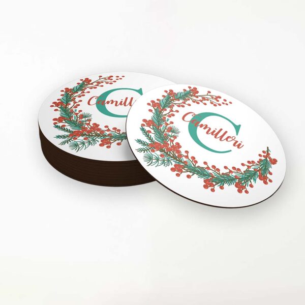 Personalised Round Coasters