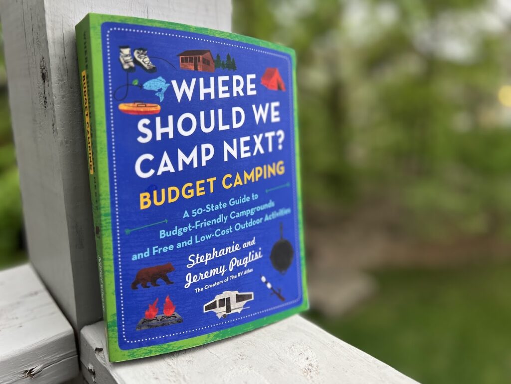 where should we camp next? Budget Camping book gift idea