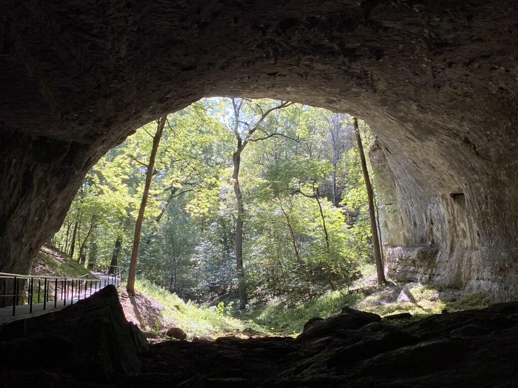 Smallin Civil War Cave near Springfield, Missouri