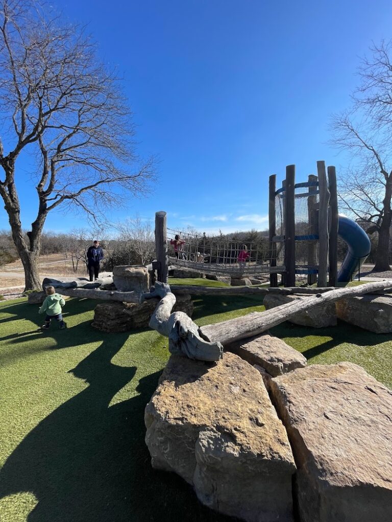 Nature playground at Lake Olathe