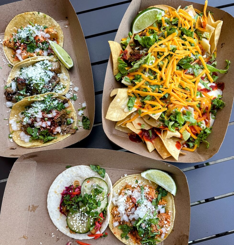 tacos and nachos from Team Taco in Springfield, MO