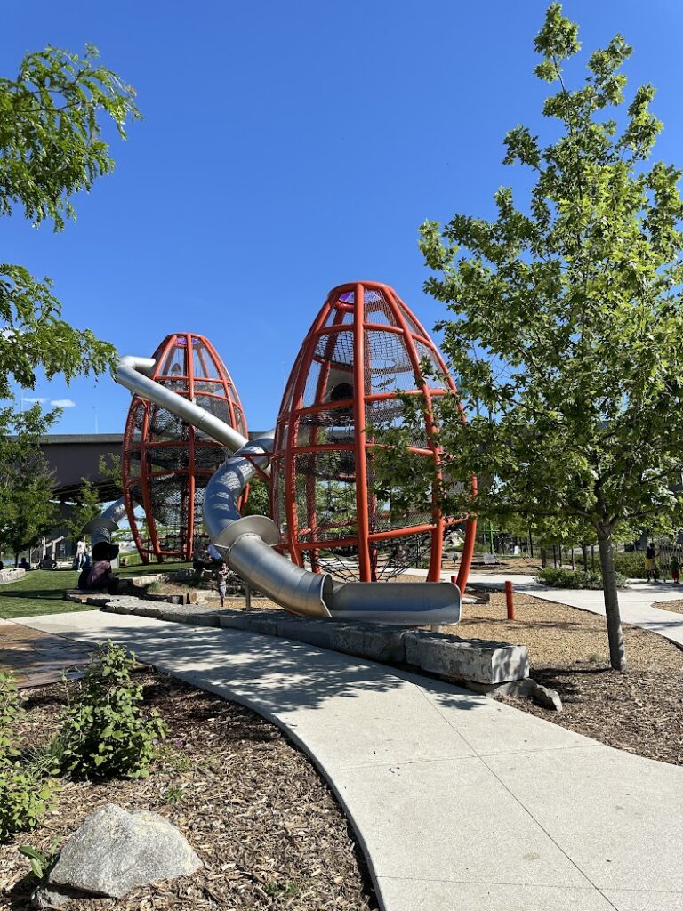 The Riverfront playground in Omaha, Road Trips From Kansas City